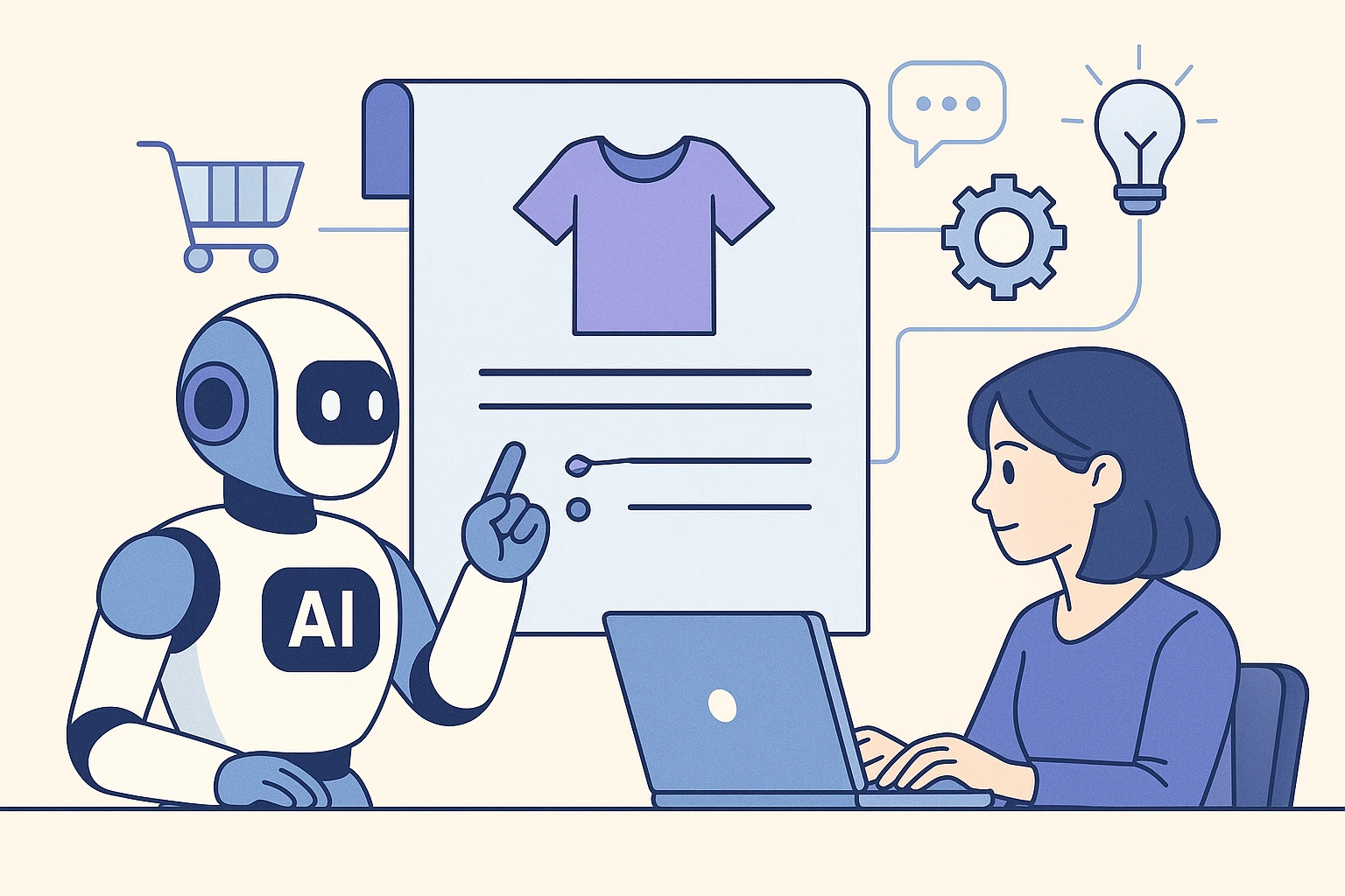 ИИ для создания описаний карточек товаров: скорость и уникальность Автоматическое создание описаний карточек товаров с помощью ИИ