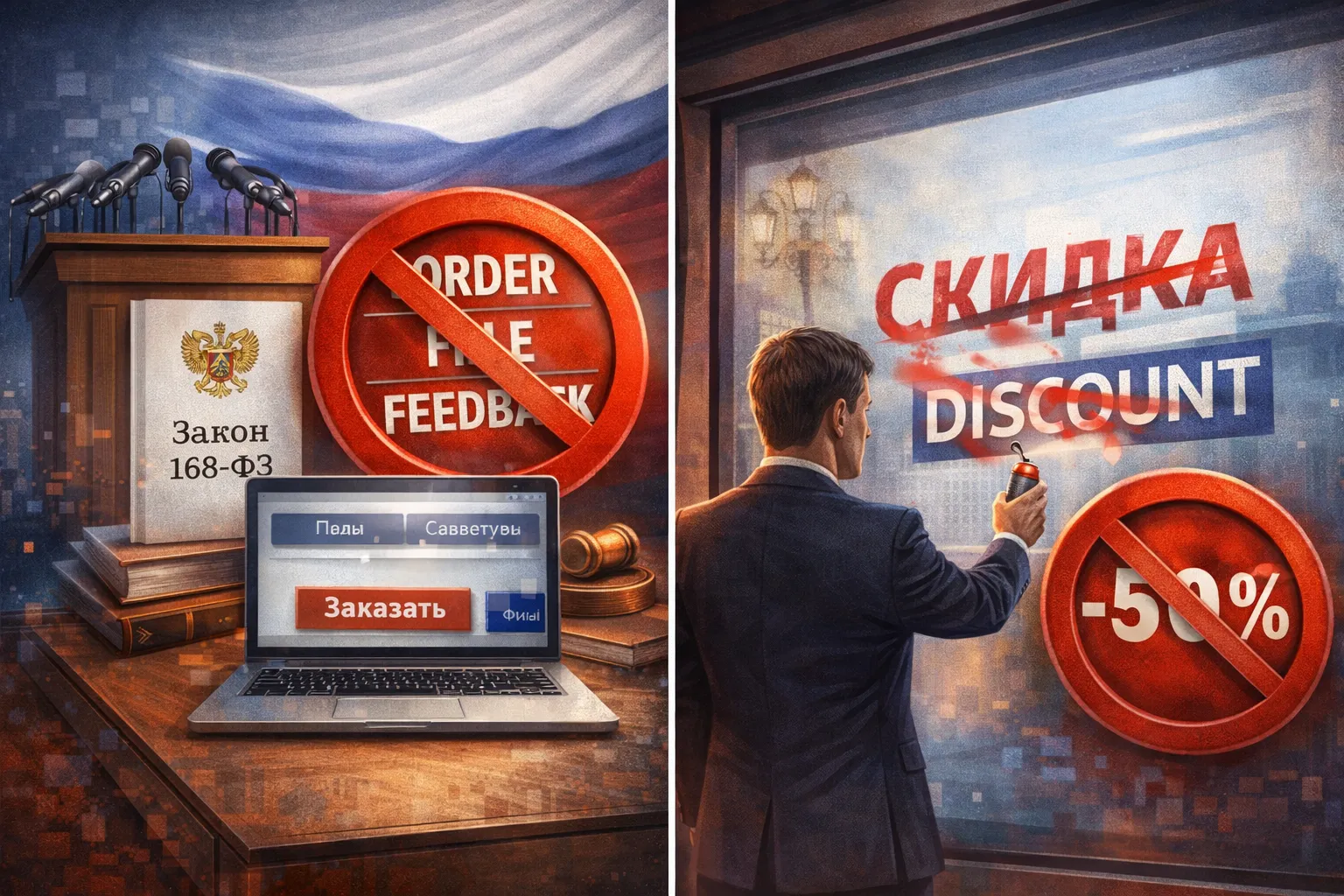 Закон 168-ФЗ и иностранные слова